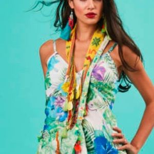 Colorful Multi-Strand Women's Necklace - Vibrant Multi